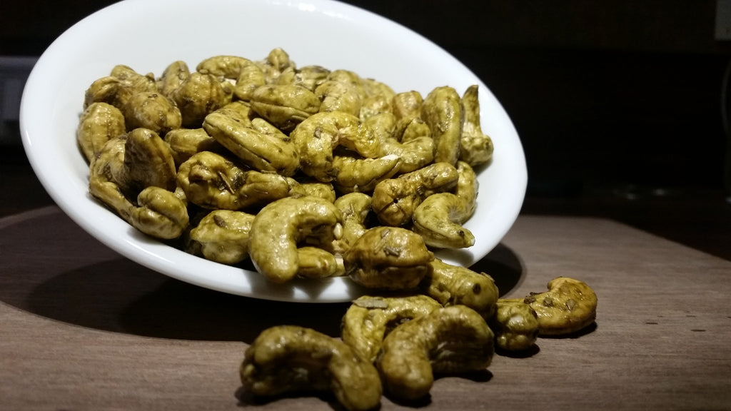 Green Chili Cashews